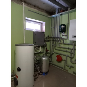 Инверторный тепловой насос для отопления дома Aquaviva AVH15S (15.2 кВт, тепло-холод)