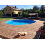 Круглый сборной бассейн Milano (Hobby pool) от 3 до 8м