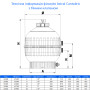 Песочный фильтр для бассейна Astral Cantabric SIDE D400 (6m3/ч)