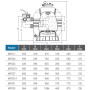 Emaux MFS24 (14m3/h, 600mm, 125kg) песочный фильтр для бассейна