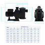 Насос для бассейна AstralPool Sena 50M (220V, 7,5m3/h*8m, 0,61kW)