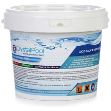 Хлор швидкої дії Crystal Pool Quick Chlorine Tablets 5кг