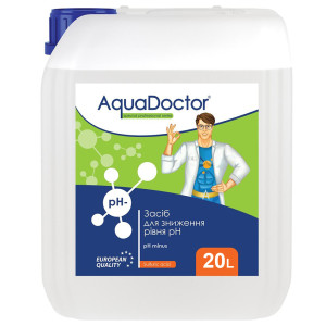 Средство для понижения уровня pH AquaDoctor pH Minus 20л (Серная 35%)