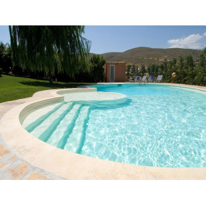Общественный бассейн из Renolit Alkorplan 2000 Sand