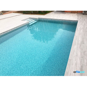 Лайнер (пленка) ПВХ с рисунком для бассейна Cefil Mediterraneo Gris 1.65x25.2m