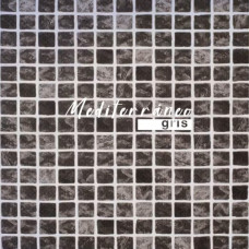 Плівка ПВХ (лайнер) з малюнком Cefil Mediterraneo Gris 1.65x25.2m для басейну