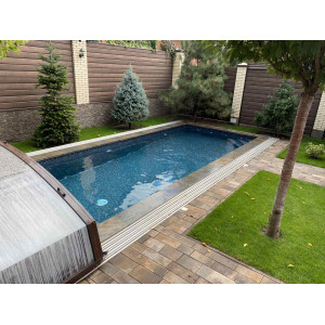 Лайнер ПВХ для бассейна SBG Elbe Silver black 1.65x25m