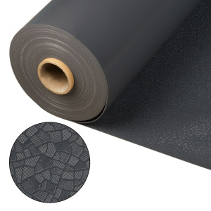 Пленка ПВХ (лайнер) текстурная для бассейна Cefil Touch Reflection Anthracite 1.65x25.2m