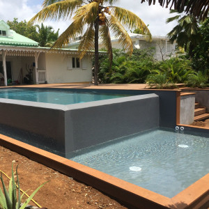 Пленка ПВХ (лайнер) текстурная для бассейна Cefil Touch Reflection Anthracite 1.65x25.2m