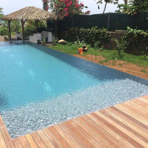 Пленка ПВХ (лайнер) текстурная для бассейна Cefil Touch Reflection Anthracite 1.65x25.2m