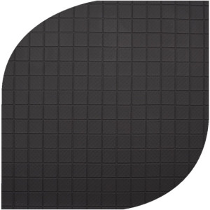 Пленка ПВХ (лайнер) текстурная для бассейна Cefil Touch Tesela Gris Anthracite 1.65x25.2m