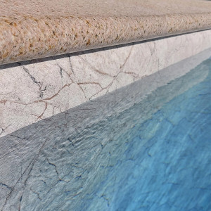 3d лайнер Pure Indian Marble для бассейна от немецкой компании Elbtal plastic