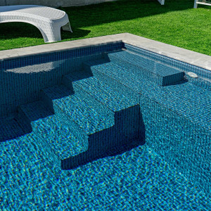 Пленка ПВХ Haogenplast Matrix Black-Blue