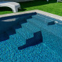 Пленка ПВХ Haogenplast Matrix Black-Blue