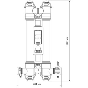 Ультрафіолетова установка Elecro Steriliser UV-C HRP-110-EU + DLife indicator + дозуючий насос для басейну