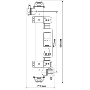 Ультрафіолетова установка Elecro Steriliser UV-C HRP-55-EU + DLife indicator + дозуючий насос для басейну