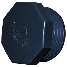 Заглушка різьбова ПВХ Coraplax (від 1/2" до 4")