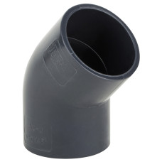 Коліно ПВХ Era 45 ° (20-160 мм)