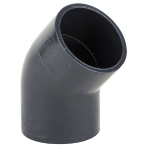 Колено ПВХ Era 45° (20-160 мм)