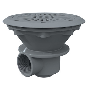 Донный слив Astral Pool 00271CL144 Anthracite Grey под лайнер для бассейна